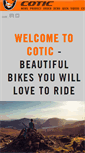 Mobile Screenshot of cotic.co.uk